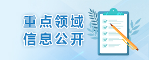 重點領域信息公開